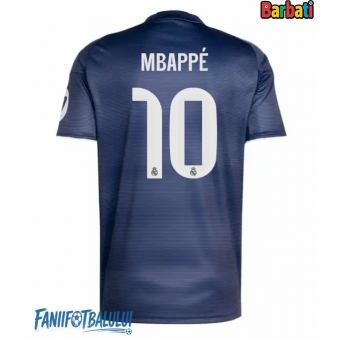 Real Madrid Kylian Mbappe #10 Tricou Fotbal Replică 2025-26 Barbati Deplasare